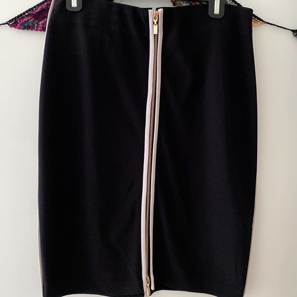 Joseph Ridkoff Black and White Pencil Skirt - Picture 4 of 5